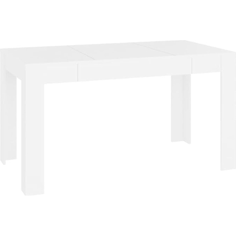 Homvdxl Kitchen Dining Table, Sofa Table Console Table with Natural Top, Side Table, Foyer Table for Entrance, Entrance Hall, Hallway, Sofa, Couch, Living Room, Coffee Bar (White)