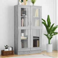Willood Sonoma Cabinet Grey 82.5 x 30.5 x 150 cm Wood Material
