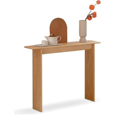 FOMWWVYS Konsolentisch, Konsolentisch aus Massivholz, 39