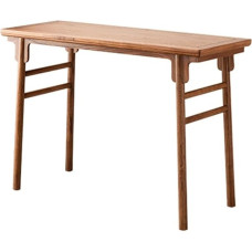 FOMWWVYS Konsolentisch, Schmaler Konsolentisch im Landhausstil, 119,4 cm, Sofatisch aus Holz for den Eingangsbereich im Wohnzimmer Flurtisch