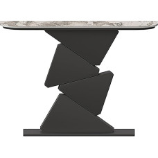 ZXDRYBHD Sofa Table, Console Table, Entrance Table, for Entrance Area, Living Room, Foyer, Hallway, Office (Black, XXL)