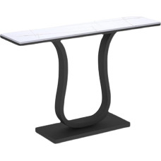 CAFIEDR Coffee Table, Side Table, Modern Sofa Table, Console Table, Suitable for Small Spaces in Living Room Hallway, 80 cm × 30 cm × 80 cm