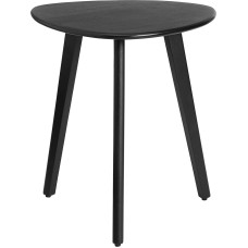 MH London Wandsworth Wooden Side Table Exclusive Designed Handmade Small Tables - Contemporary Triangle Small Table for Living Room, Bedroom, Bedside Table and Office