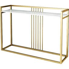 CAFIEDR Coffee Table, Marble Sofa Table, Hallway Side Table, Wall Table, Living Room Side Table, Narrow Table