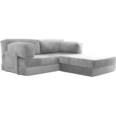Generisch Teddy Corner Sofa Wuuh Modular Sofa with Sleep Function Monolid Sofa Velvet and Corduroy Sofa Bed Teddy Sofas Sofa Bed Monolid Sofa Wuuh Couch Living Room Sofa Modern Couch
