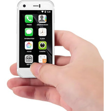 Hipipooo Väike 3G lukustamata mini nutitelefon Android 9.0 Dual SIM kaart 0.3MP + 5.0MP kaamera Quad Core 2GB RAM + 16GB ROM Lastetelefon