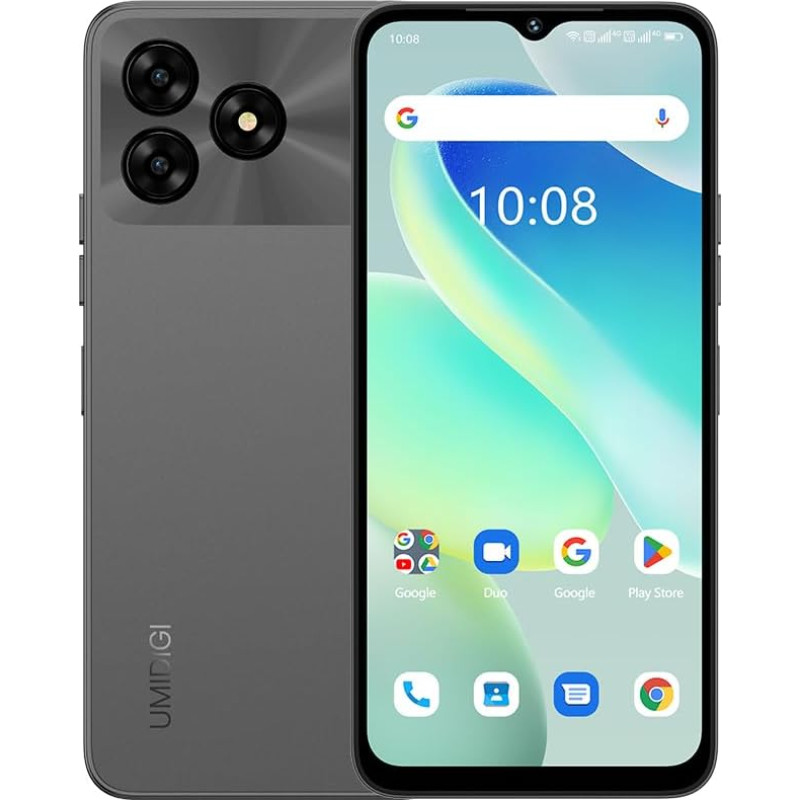 UMIDIGI mobiiltelefon ilma lepinguta, 16GB + 128GB/1TB TF, 50MP + 8MP, 6,6-tolline HD+näidik, 5000 mAh mobiiltelefonid, Octa Core 4G Dual SIM mobiiltelefon, G5 nutitelefon ilma lepinguta, Android 13,