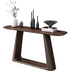 zxhrybh Console Table, Modern Console Table, Narrow Long Hallway Table, with Open Storage Compartment, Sideboard, Narrow, for Living Room, Office (47.2 inches/120 cm)