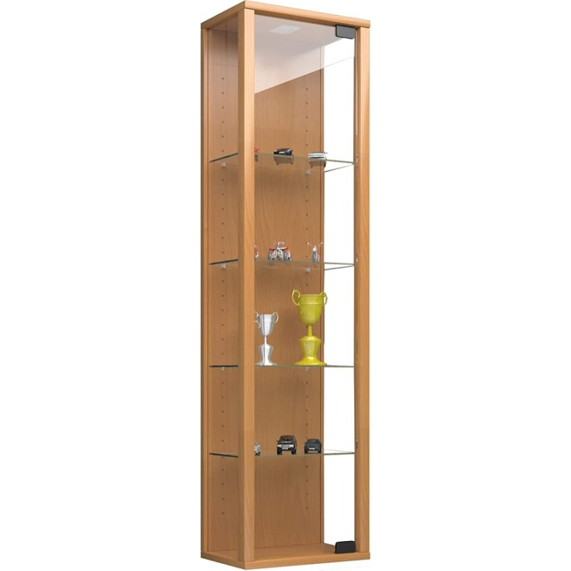 VCM Cabinet Stano Mini Without LED, Beech, 115x33x18 cm