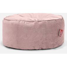 Lounge Pug, Pouf Stool Velvet Pink