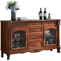 SLEEVE Eintragstabelle 130cm/51Zoll Massivholz-Anrichte mit Haushalts-Eingangs-Aufbewahrungskonsole, für Küche, Wohnzimmer, Diele, Korridor etc