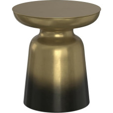 SIMPLIHOME Toby Metal Table, Metal, Gold/Black Ombre, Small Parcel