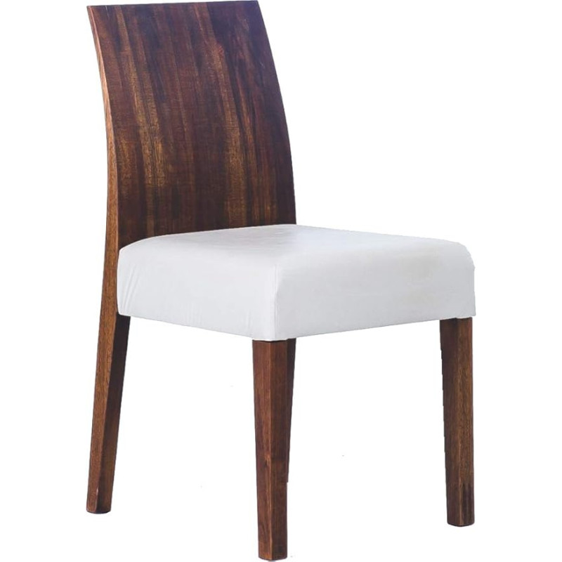 2 x Dining Room Chairs, Eucalypto Oak Antique Wooden Chairs, Classic Pine Solid Wood, Real Wood, Choice of Variant and Colour, Living Room Chair, Backrest, Kitchen Chair, Country House Brazil