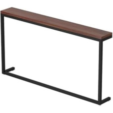 Moderner Konsolentisch mit rechteckigem Sockel, ideal zur Verschönerung von Wandflächen in Fluren, Eingängen und Wohnzimmern, perfekt als schmaler Sofatisch oder Eckregal