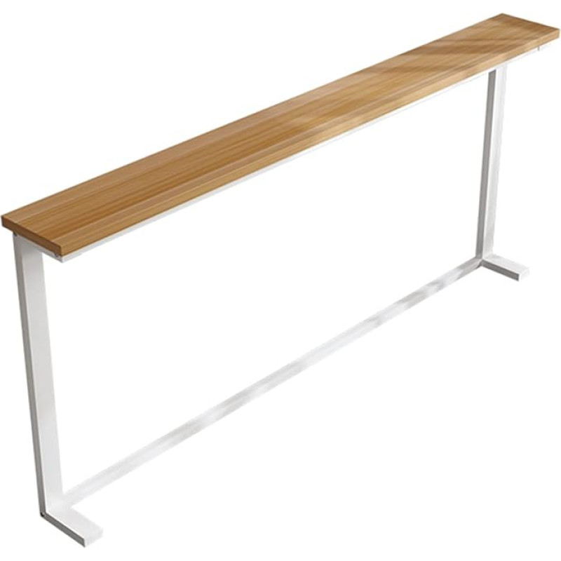 Console Table Narrow Entrance Table, Side Table for Behind Sofa, Console Tables, Narrow Sofa Table with Wooden Top and Metal Frame, Narrow Wall Table for Living Room, Entrance, Hallway, Simple