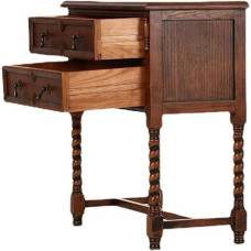 loeusjfnr Foyer-Sofatisch Schmal Wohnzimmer-Retro-Massivholz-Eingangstisch, Schlafzimmer, Arbeitszimmer, Dekorativer Aufbewahrungstisch, Hauseingangsschrank Langer Sofatisch mit Regalen