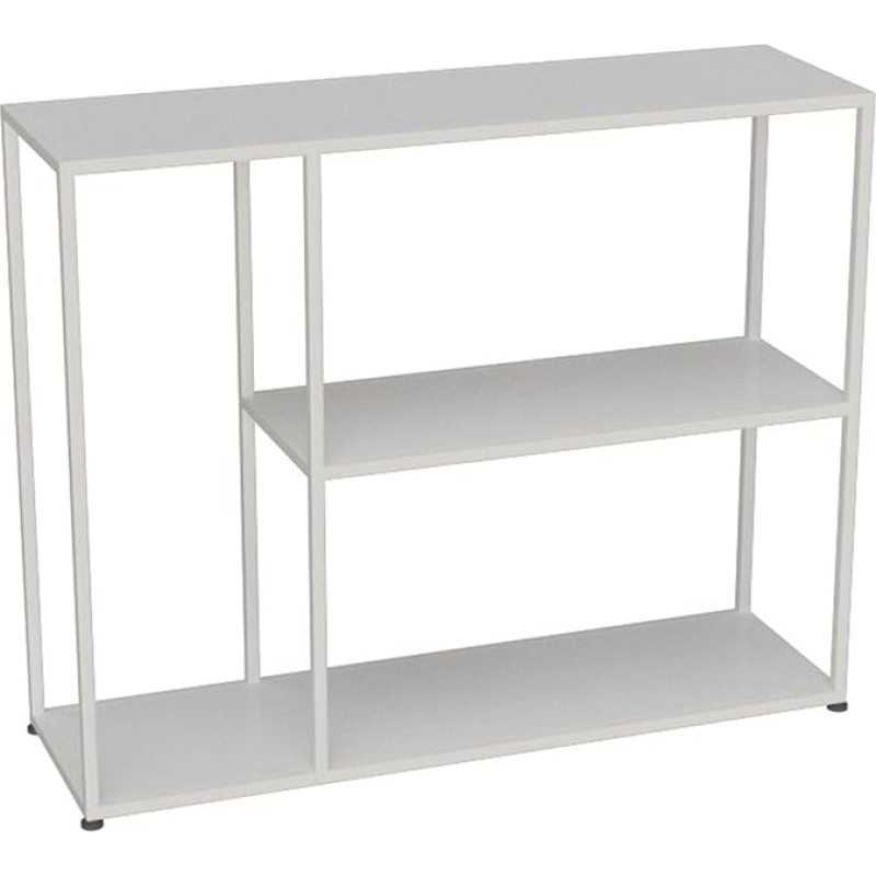 Console Table Narrow Sofa Table Console Tables, Narrow, Long Sofa Table for Entrance Area Behind the Couch, Square Console Table with Three Levels, Storage Table for the