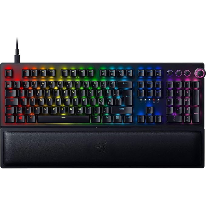 Razer BlackWidow V3 Pro (Green Switch) - Nordic Layout