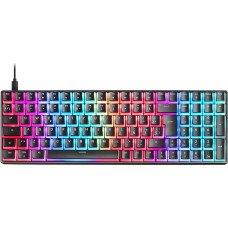 Mars Gaming MKULTRA, Mechanical keyboard Black RGB, Compact 96%, switch Outemu SQ Red, Spanish-US