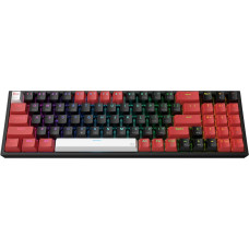 Redragon K628 Pro 75% Wireless RGB Gaming Keyboard with 3 Modes, 78 Keys, Hot-swappable Compact Mechanical Keyboard, Red Switch