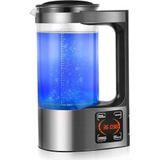 VAYOTOY Hydrogen Generator, 2L Hydrogen Water Generator, Hydrogen Rich Portable Hydrogen Generators with LED Touch Screen and Thermostat for Families and Businesses