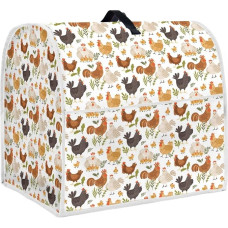 TOADDMOS Chicken Pattern Stand Mixer Cover Compatible with 6-8 Quart,Kitchen Utensil Covers for Stand Mixer Accessories