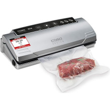 CASO VC10 vacuum sealer - test winner at Stiftung Warentest, vacuum sealer, food remains vacuumed up to 8x longer fresh, 30cm long & stable weld, including 10 professional foil bags