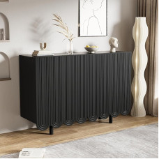 BTM Teardrop Sideboard with Moulded Doors and Buffer Hinge