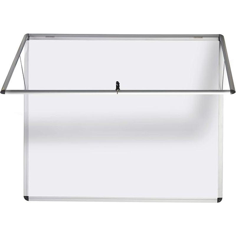 Bi-Office Enclore Board Interior Opening vertical Magnetic 924 x 610 mm White