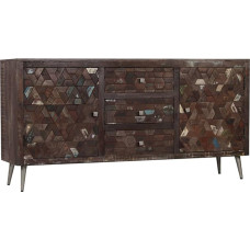 vidaXL Solid Reclaimed Wood Sideboard 160x40x80cm Storage Cabinet Cupboard