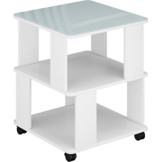 Vicco Velito Coffee Table, White, 50 x 50 cm
