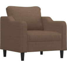 HETFTJN Chaise Longue Sofa Sofas Living Room Couch Sofa Sets - Armchair Brown 60 cm Fabric for Office Relaxation Room Teenager's Room Bedroom