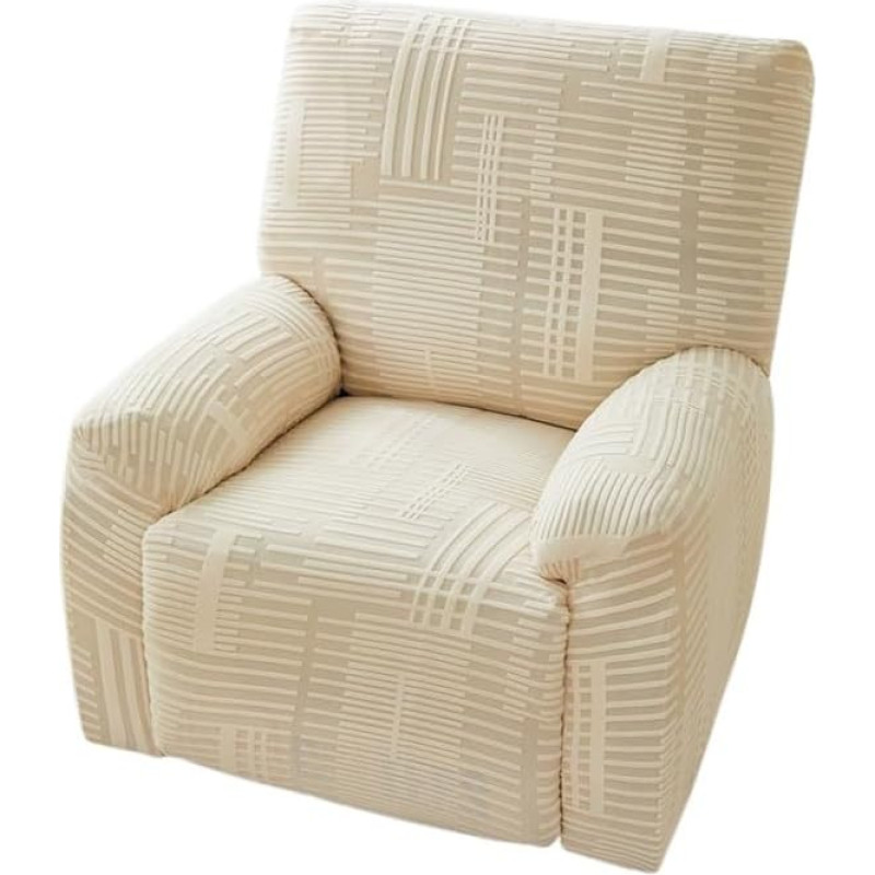 ZYHBBGXFC-XM Liege-Schonbezug, 4/6/8-teiliges Set, Stretch-Sofabezug, weicher, Dicker, waschbarer Möbelschutz for Wohnzimmer(Yellow,3 Seats)