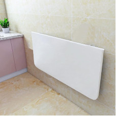 Foldable Wall-Mounted Dining Table Compact Drop Leaf Desk for Kitchen Laundry Restaurant & Office - Space-Saving Sturdy & Versatile Furniture Solution