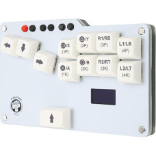 Fighting Box Stick-Tastatur, WASD GP2040 CE Fightstick Fight Controller mit Geringer Latenz, für Cherry MX für PC SteamDeck