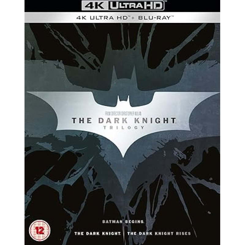 Pimedate rüütlite triloogia [Batman] [4K Ultra HD] [2012] [Blu-ray] [2017]