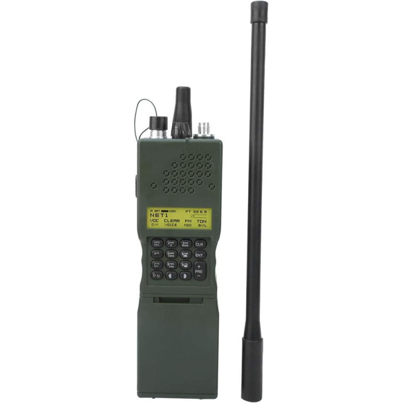 Dummy Radio Case mudel, kaasaskantav universaalne PRC-152 Dummy Radio Housing Model Housing koos antenniga ilma funktsioonita Talkie Walkie Area Z020 Radio Set Handheld Radios Walky Talky Green