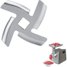 Meat Mincer Knife, Meat Grinder Blade, Meat Grinder Cutter, Stainless Steel Meat Mincer Blade, Professional Kitchen Meat Grinder Cross-shaped Knife Replacement Part for Meat Grinders