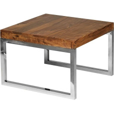Wohnling WL1.309 Side Table Solid Sheesham Wood 60 x 60 cm