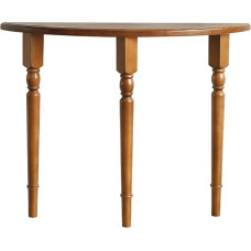 HARELA Console Table, Modern Entrance Area, Entrance Area Decorative Table, Hallway Table, Small Exhibition Table, Sofa Table for Small Space, for Living Room, Hallway, Entrance (Walnut, 120 x 25 x 90
