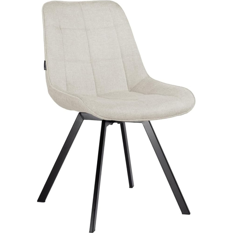 exitodesign LAPO Upholstered Chair Velvet Dining Room Chairs Dining Table Chairs Kitchen Living Room 49 x 62 x 83 cm Beige