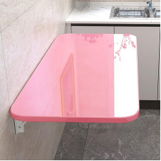 Wall-Mounted Folding Table for Kitchen & Laundry - Space-Saving Wooden Desk with Drop-Down Leaves Ideal for Workbench and Dining Easy Installation Modern Design