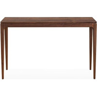 UANFHWZF Konsolentisch, Walnuss-Konsolentisch, Massivholz, Eingangsbereich, Sofatisch for Wohnzimmer Tisch(L)