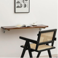 Klapptisch zur Wandmontage, platzsparendes Design, einfache Installation, ideal für Wäsche, Zuhause, Büro, Küche, Balkon, vielseitig und stilvoll