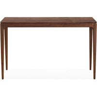 Console Table Console Table, Modern Solid Wood Console Table, Black Walnut Sofa Table, Entrance Table for Hallway, Narrow Table Behind Couch, Console Tables for Entrance Area