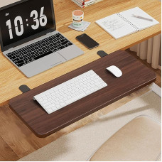 Ergonomische Schreibtischverlängerung, faltbare Tastaturablage, einfache Installation, Schreibtisch-Erweiterung, kompakter Arbeitsplatz-Organizer, Bürotischverlängerung, steigert Produktivität und