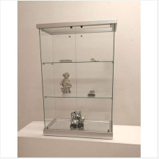 VM 302 TC Display Cabinet (Silver)