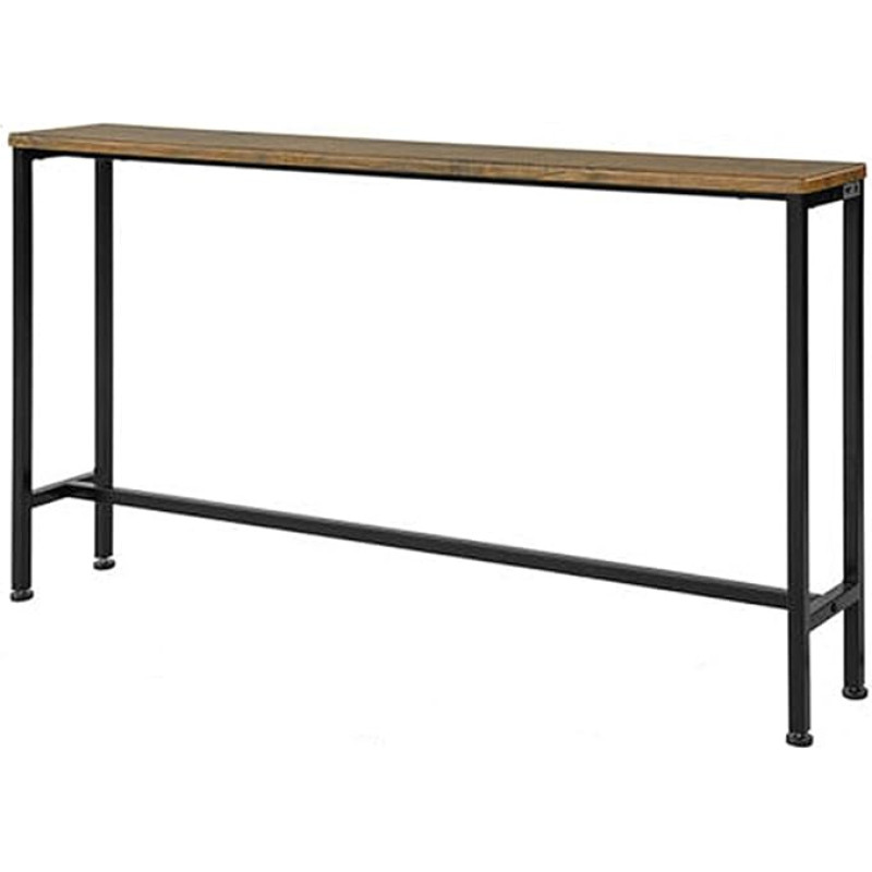 Console Table Narrow Sofa Table Console Table Entrance Table 100/120 cm Console Table Sofa Side Table Narrow Long Wooden Table Narrow Entrance Table Narrow High Table in Kne