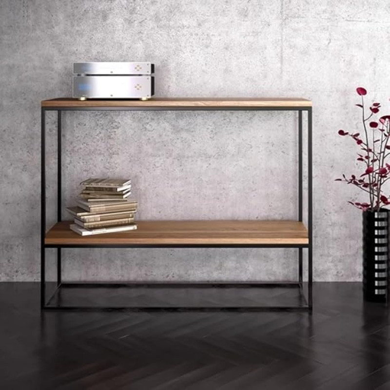 Console Table Sofa Table Narrow Console Table Shelf Sofa Table Sofa Back Shelf Table Narrow Console Table Long Behind Couch Modern Farmhouse Entrance Table Metal with HOL