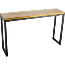 Console Table Narrow Sofa Table Console Tables, Narrow Long Sofa Table for Entrance Area Behind Couch, Vintage Console Table, Wooden Entrance Table with Iron Legs, Decorative S